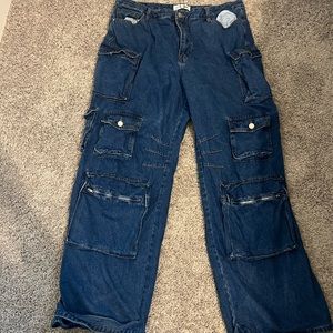 Fashionnova plus Cargo Jeans